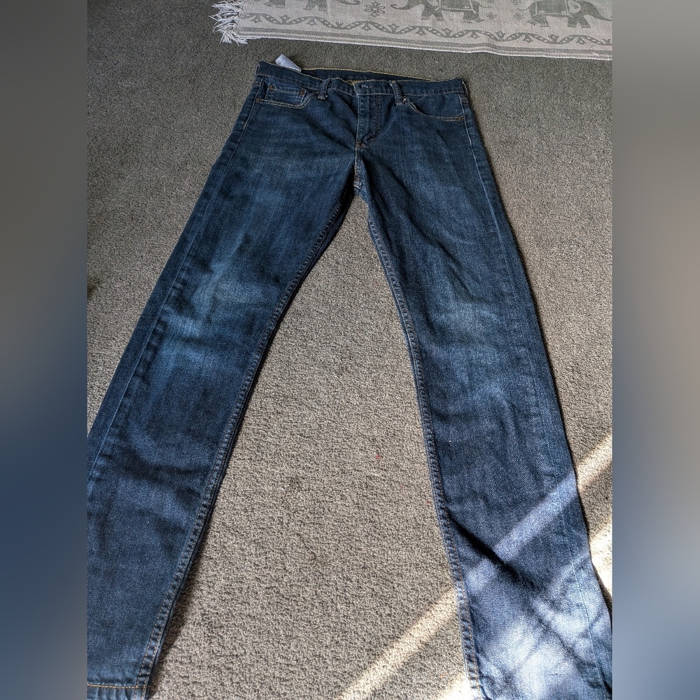 Levi's Dark Blue Denim Jeans